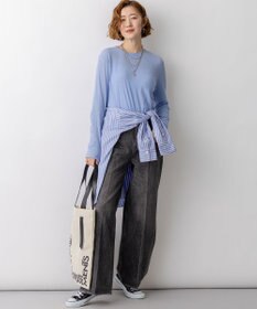 23区 【一部先行予約/VERY掲載】CANCLINI シャーティング ベーシックシャツ