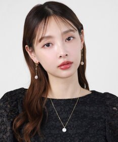 TOCCA LUNAE COIN PEARL NECKLACE ネックレス ゴールド系