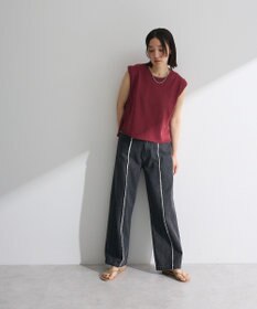 Green Parks ・Ｐｅｔｉｔ　Ｆｌｅｕｒ　ノースリリネンライクニット