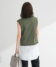 Green Parks ・Ｐｅｔｉｔ　Ｆｌｅｕｒ　ノースリリネンライクニット