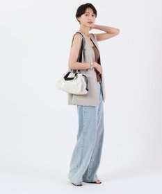 LeSportsac E/W CITY DRAWSTRING BAG??? /アップタウンパールシャイン/ブラック