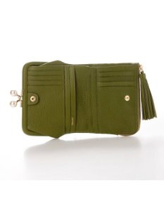 UNBILLION ペルケ perche / アクリル玉がま口2つ折り財布