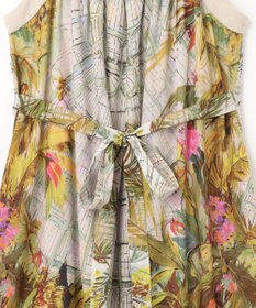 GRACE CONTINENTAL ジャルダンプリントマキシ