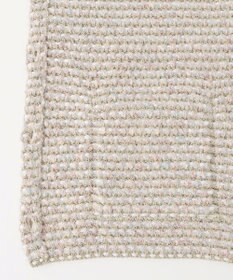 自由区 ツイード調ニット ジャケット