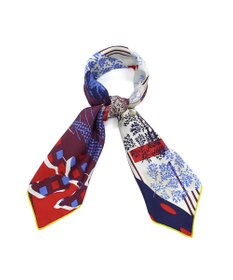 Marca 【the PORT by marca】ROOM 大判 シルクツイル スカーフ