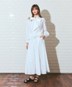 GRACE CONTINENTAL ナイロンボリュームスカート