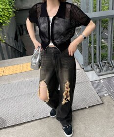 WEGO WZIPニットカーデ