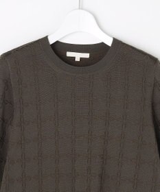 自由区 ジオメトリックアセテート プルオーバー