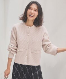 ANY 【手洗い可】パールカーディガン