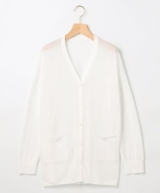 組曲 S 【先行予約】シアーニットVネック カーディガン