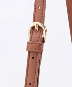 LA BAGAGERIE ソフトエナメル2WAYハンドバッグ Sサイズ