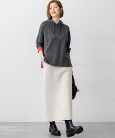 23区 S 【洗える】コットンエアーダンボール Iライン スカート