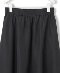 ICB L 【UVケア・速乾・洗える】シルクエステルタフタ フレアスカート