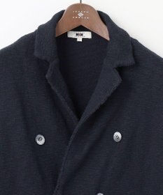 JOSEPH ABBOUD 【イタリア糸使用】コットンスラブ ニット ジャケット