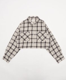 WEGO チェックショートネルシャツ