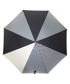 +RING レディース向け プラスリング 長傘60cm BLK/GNG T1290