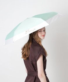 MOONBAT 【WEB限定/一級遮光99.99%】晴雨兼用折りたたみ日傘 ポール&ジョー(PAUL & JOE ACCESSOIRES)クリザンテーム/バイカラー 雨の日OK 遮熱 簡単開閉 UV 晴雨兼用
