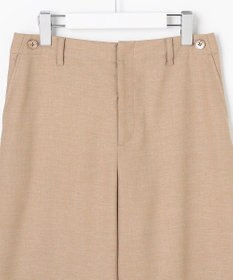 J.PRESS LADIES L FLAXASAオックス ワイド ストレート パンツ