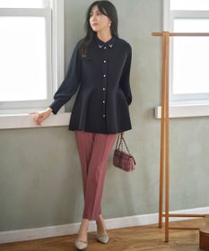 ANY SIS 【保温効果/ストレッチ】シリーズ累計13万枚突破！ビューティサーモ テーパードパンツ