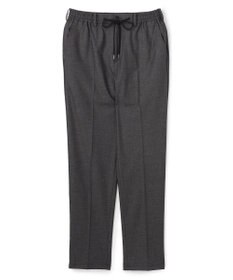 JOSEPH HOMME 新素材【ストレッチ/ウエストゴム仕様】ウール混キャリーマンストレッチ ドロスト付ストレートパンツ / HOVE