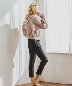 San-ai Resort（三愛水着楽園） WEB限定商品ショートラッシュパーカー付きリブタンキニ水着+レギンス付き5点セット【Beach Queen（ビーチクイーン）】