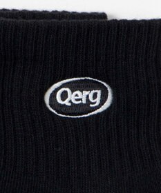 WEGO デザインロゴ刺繍アンクル底パイルソックス