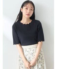 earth music&ecology メロ－リブプルオーバー