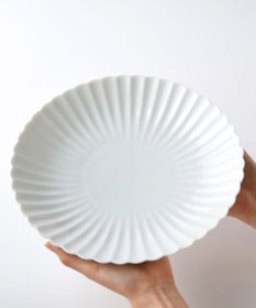 たち吉 【たち吉】白菊大皿〈１枚〉美濃焼