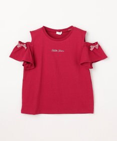 ANY KIDS 【綿100%】オンオフショルダー Tシャツ