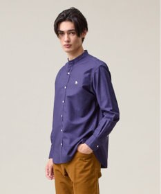 J.PRESS MEN このさりげなさが大人気【IVY COLLECTION】【UNISEX】バックブルオックスガーメントダイ シャツ ネイビー系