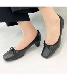 Riz raffinee <Riz raffinee>【WEB限定】スクエアトゥリボンパンプス