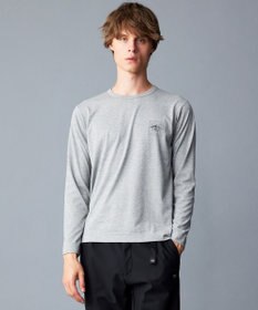 JOSEPH ABBOUD MOUNTAIN 【吸水速乾/消臭性】デオドライ天竺 ロングスリーブ Tシャツ