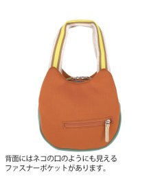 tsumori chisato CARRY ネコかおウレタン ミニバッグ ハンドバッグ 猫モチーフ