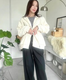 Feroux 【大好評につき新色追加！】ペプラムティアード マウンテン パーカー