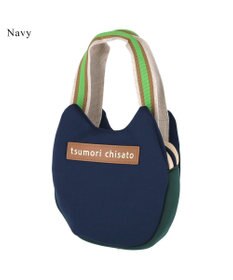 tsumori chisato CARRY ネコかおウレタン ミニバッグ ハンドバッグ 猫モチーフ