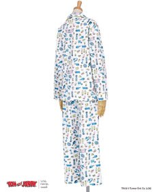 une nana cool トムとジェリー × une nana cool【綿100%】長袖開襟パジャマ