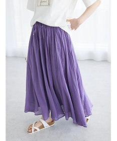 CRAFT STANDARD BOUTIQUE コットンボイルギャザースカート