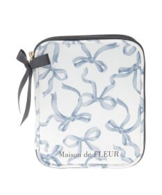 Maison de FLEUR リボンプリントマルチケース