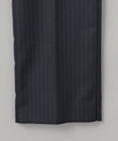 GOTAIRIKU シワになりにくい【御幸毛織/みゆきけおり】DRY SPINNER(ドライスピナー)スーツ（ダークグリーンストライプ）