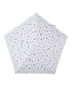 MOONBAT estaa 晴雨兼用 自動開閉傘 超軽量 ストライプフラワー 日傘 遮光 遮熱 UV