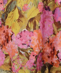 GRACE CONTINENTAL ジャルダンプリントマキシ