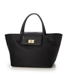 UNBILLION VERYコラボ ペルケ perche / ミニ牛革フラップナイロントートバック