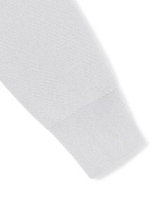 ICB L 【洗える】コットンポリエステルスムース ニットブルゾン