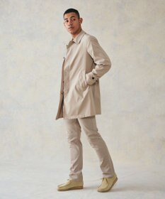 J.PRESS MEN テクニカルライトポプリン ドレスカーコート