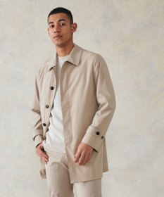 J.PRESS MEN テクニカルライトポプリン ドレスカーコート