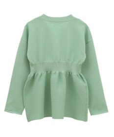 Green Parks ・ＡＮＤＳＥＡＲＣＨ　ペプラムニットカーディガン