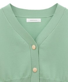 Green Parks ・ＡＮＤＳＥＡＲＣＨ　ペプラムニットカーディガン