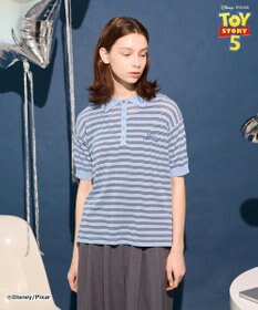 AMERICAN HOLIC 【TOY STORY 5】ボーダー半袖ニットポロ