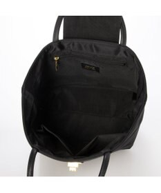 UNBILLION VERYコラボ ペルケ perche / ミニ牛革フラップナイロントートバック