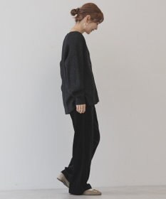 AMERICAN HOLIC バイパチラメ入りＶネック片畦ニットカーディガ